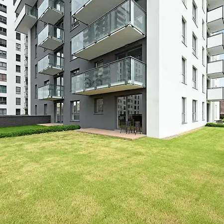 Apartament Bastion Walowa Blue Gdansk Exterior photo